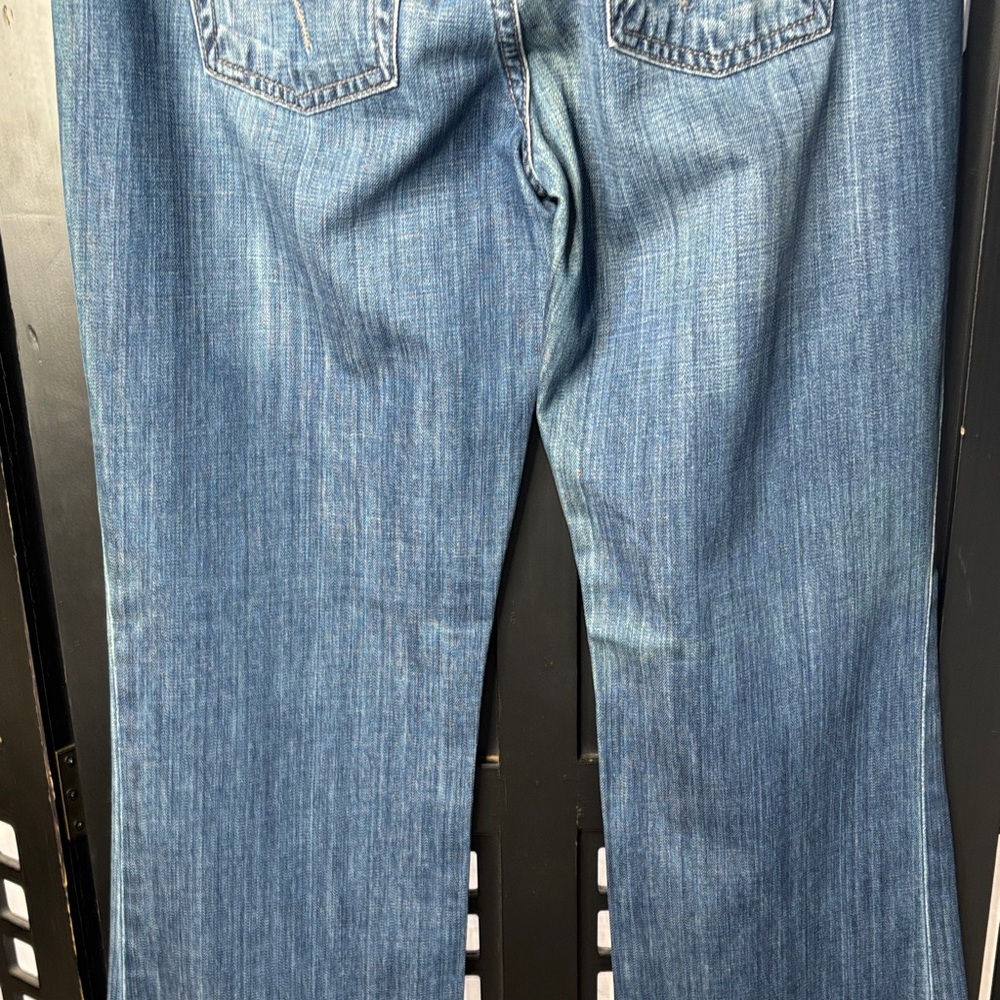 💙 Joe’s Jeans Flare Leg Blue Denim Women’s 29 Classic Cotton Stretch 💙 - Picture 9 of 16